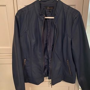Faux Leather Jacket